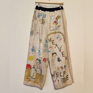 69 Tearz Hand Drawn Pants